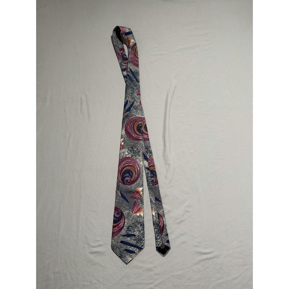 Cezani Men's Neck Tie Abstract Pattern‎ 100% Silk #544
